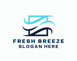 Breeze - Creative Wave Breeze logo design