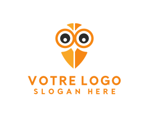 Sight - Owl Bird Eye logo design