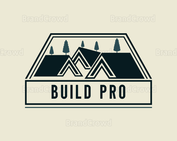 House Roofing Property Logo