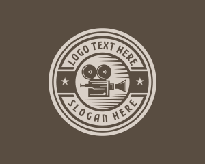 Theather - Camera Film Cinema logo design