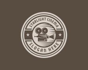 Camera Film Cinema logo design