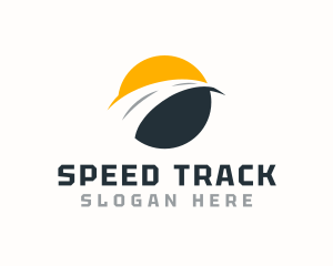 Track - Highway Express Road logo design