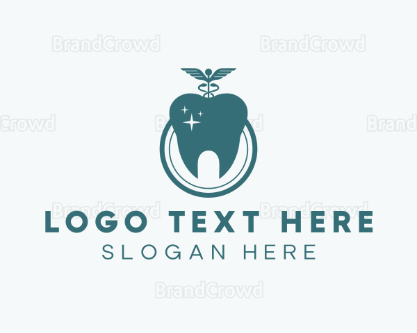 Tooth Dentist Healthcare Logo