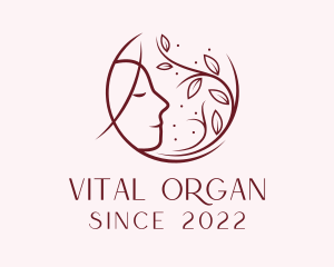 Organic Beauty Cosmetics  logo design