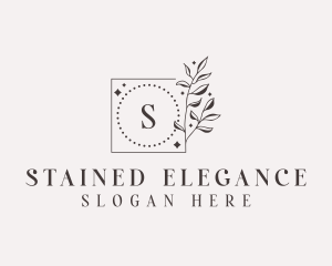 Floral Wedding Event logo design