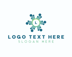 App - AI Digital Technology logo design