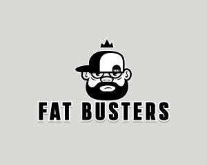 Fat - Hip Hop Cap Male logo design