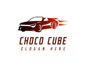 Sports Car Vehicle Logo