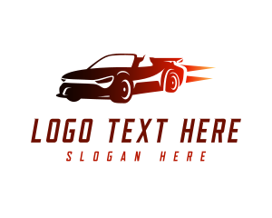 Sports Car Vehicle Logo