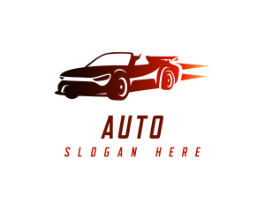 Sports Car Vehicle Logo