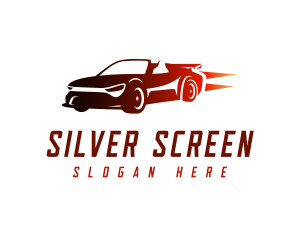 Speed - Sports Car Vehicle logo design