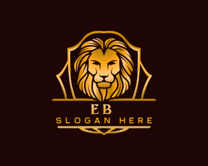 Premium Lion Crest Logo