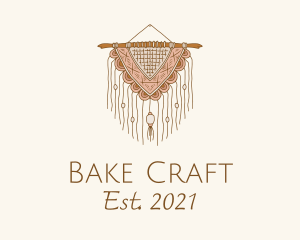 Handmade Boho Macrame logo design