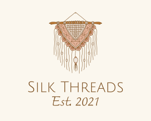 Handmade Boho Macrame logo design