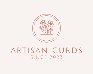 Artisan Flower Boutique  logo design