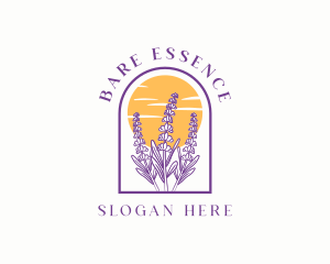 Lavender Flower Garden logo design