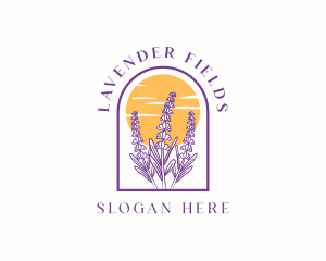Lavender - Lavender Flower Garden logo design