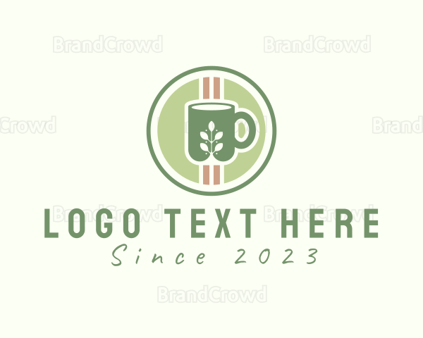 Organic Coffee Plant Logo