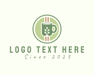 Hot Coffee - Organic Coffee Plant logo design