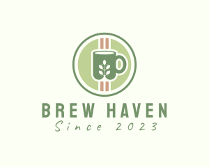 Organic Coffee Plant logo design