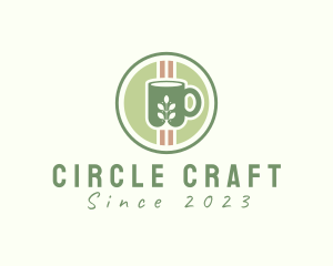 Organic Coffee Plant logo design