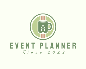 Hot Coffee - Organic Coffee Plant logo design