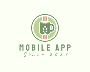 Mug - Organic Coffee Plant logo design