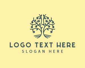 Gardening - Garden Tree Planting logo design