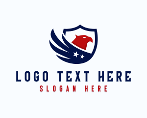 Politician - Eagle Shield Aviation logo design