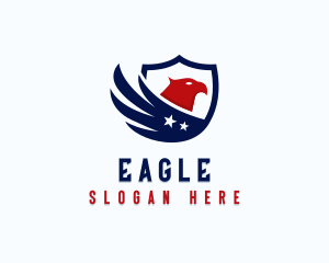 Eagle Shield Aviation logo design