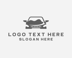 Tire Store - Sedan Car Detailing logo design