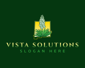 New Mexico Yucca Flower Logo