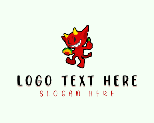 Spicy Demon Taco Logo