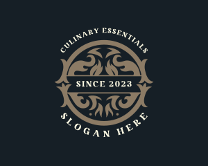 Luxury Culinary Cuisine logo design