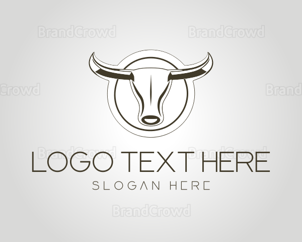 Silver Bull Horn Logo