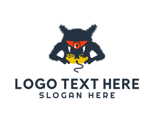 Evil - Evil Monster Gaming logo design