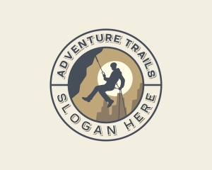 Survival Rock Climbing logo design