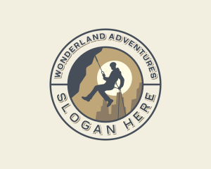 Survival Rock Climbing logo design