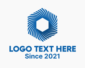 Fund - Creative Vortex Hexagon logo design