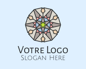 Decorative Lantern Star Logo