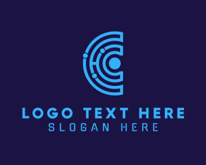 Corporate - Tech Company Letter C logo design