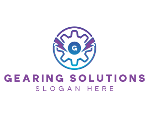 Industrial Gear Power logo design