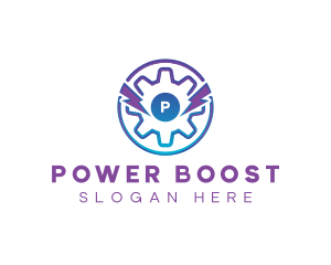 Industrial Gear Power logo design