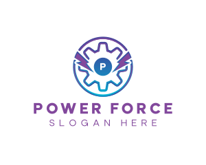 Industrial Gear Power logo design