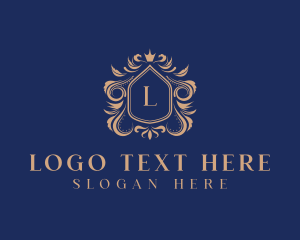 Lettermark - Elegant Crest Shield logo design