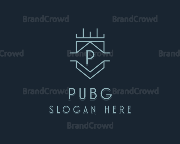 Shield Crown Brand Logo