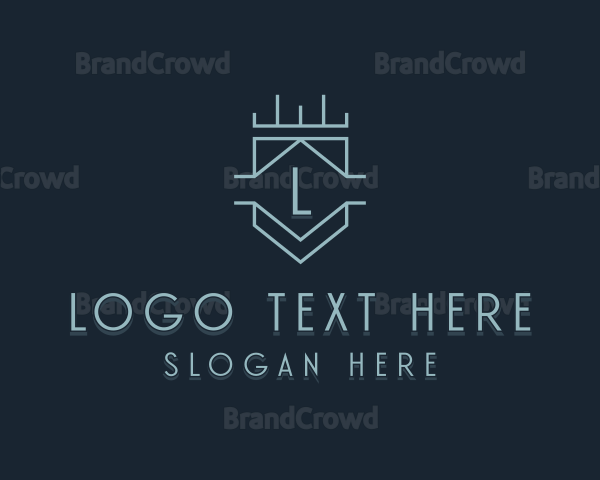 Shield Crown Brand Logo