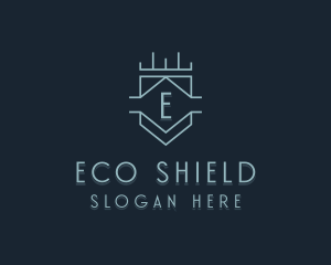 Shield Crown Brand logo design