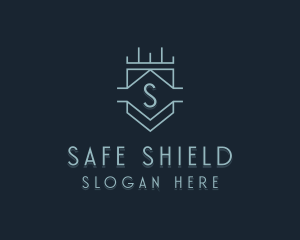 Shield Crown Brand logo design