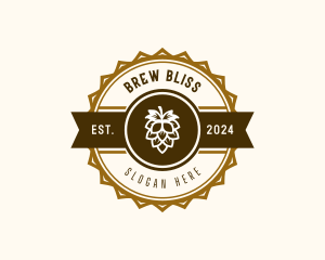 Beer Hop Brewery logo design